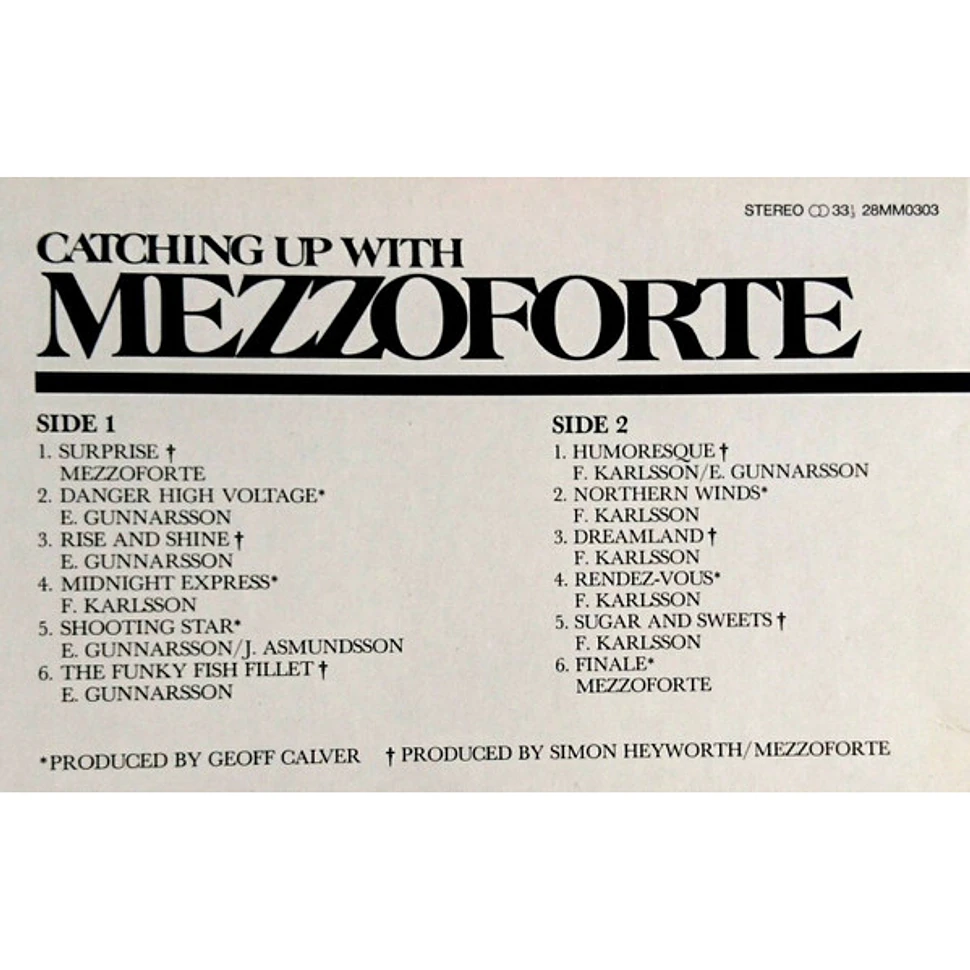 Mezzoforte - Catching Up With Mezzoforte (Early Recordings)