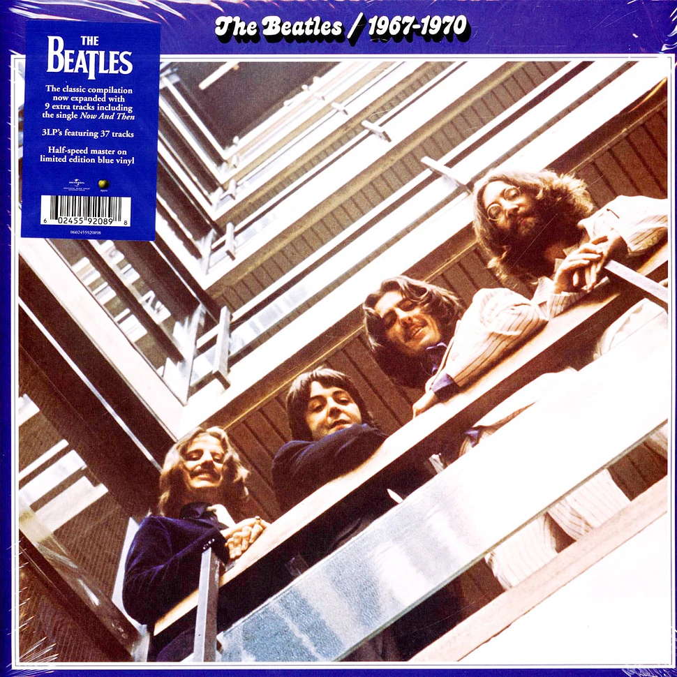 The Beatles - The Beatles 1967-1970 Blue Album Limited Blue Vinyl