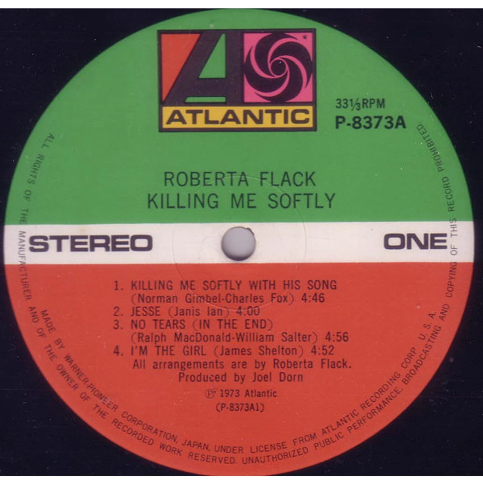 Roberta Flack - Killing Me Softly