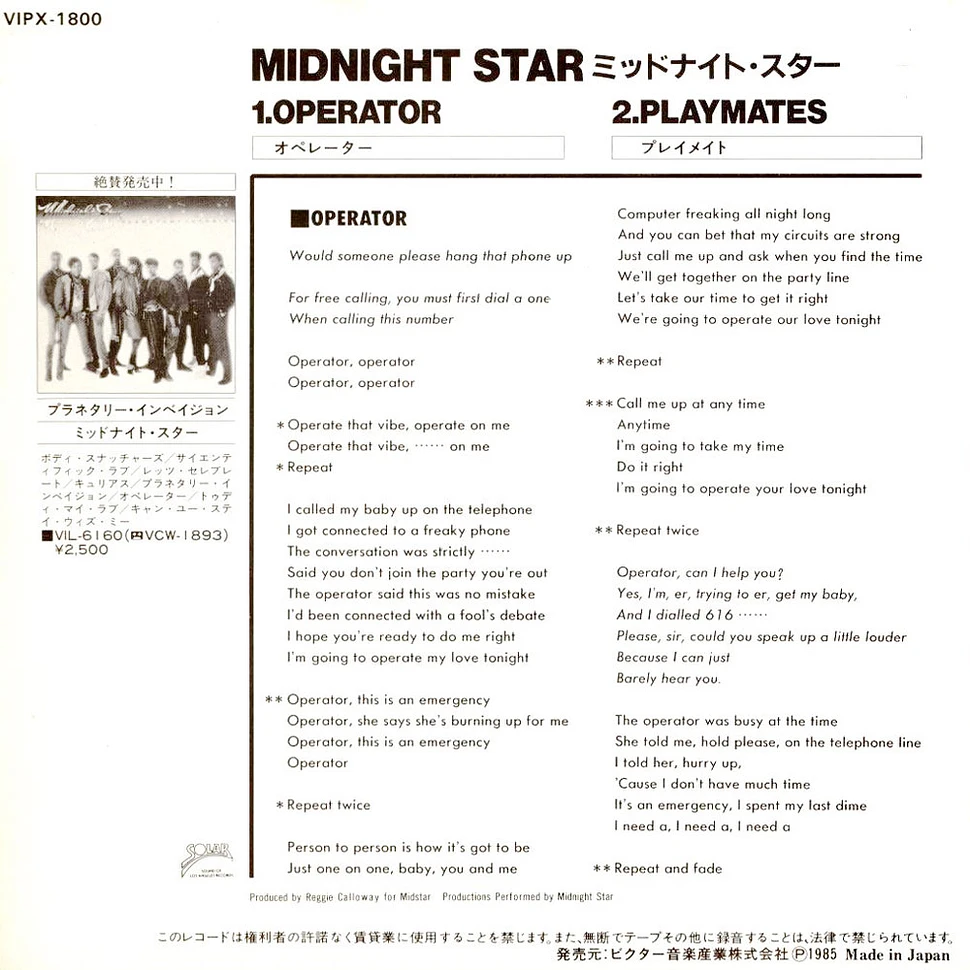 Midnight Star - Operator