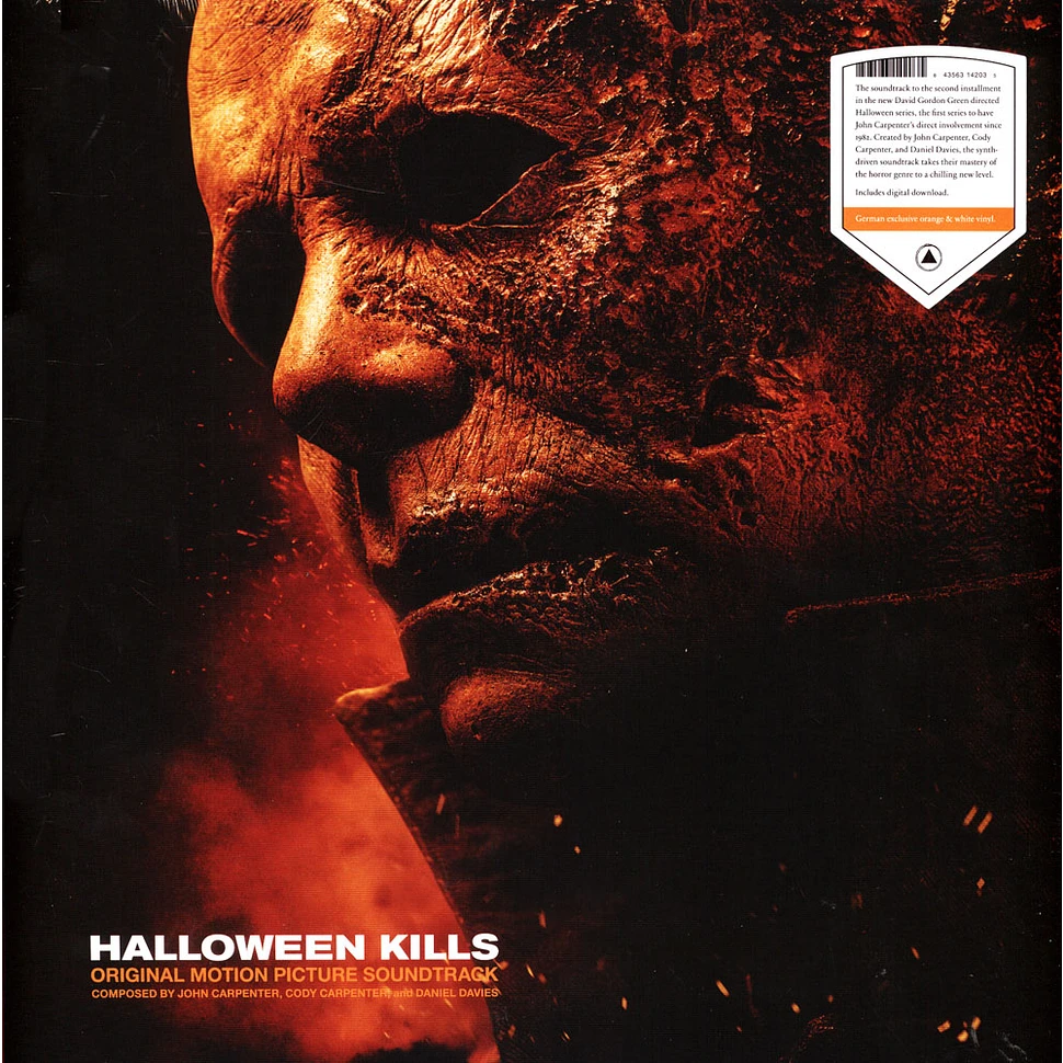 John Carpenter / Cody Carpenter / Daniel Davis - OST Halloween Kills Orange / White Vinyl Edition