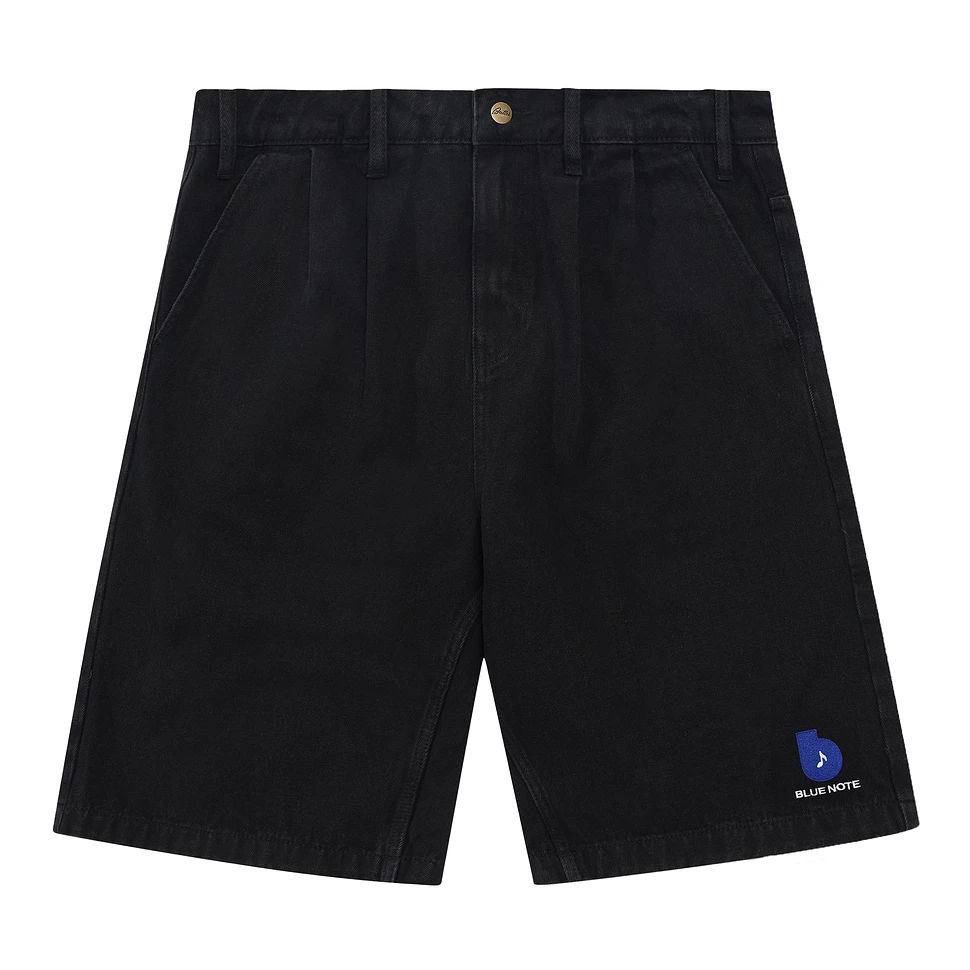 Butter Goods x Blue Note - Blue Note Pleated Denim Shorts