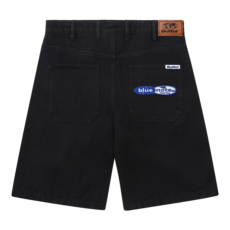 Butter Goods x Blue Note - Blue Note Pleated Denim Shorts