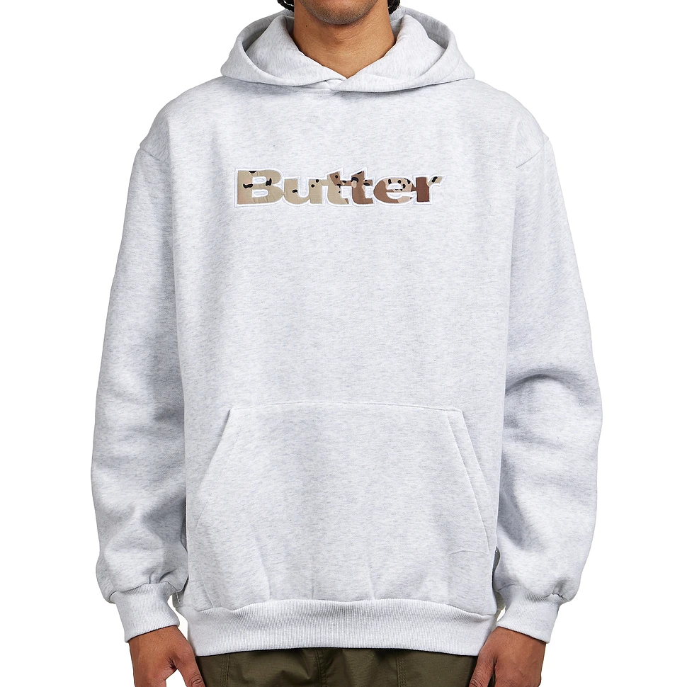 Butter Goods - Logo Camo Applique Pullover Hood