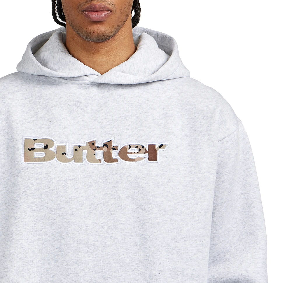 Butter Goods - Logo Camo Applique Pullover Hood