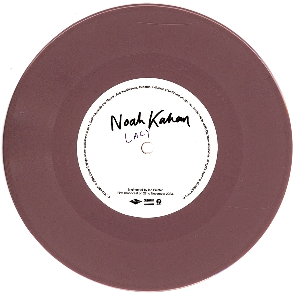 Olivia Rodrigo / Noah Kahan - Stick Season / Lacy - From The Bbc Radio 1 Live Lounge Record Store Day 2024 Edition