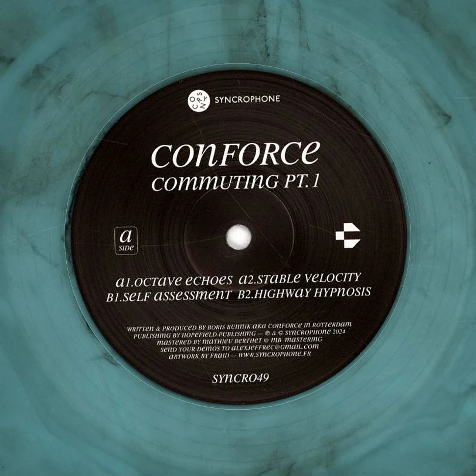 Conforce - Commuting Part 1 Green Marbled Vinyl Edition