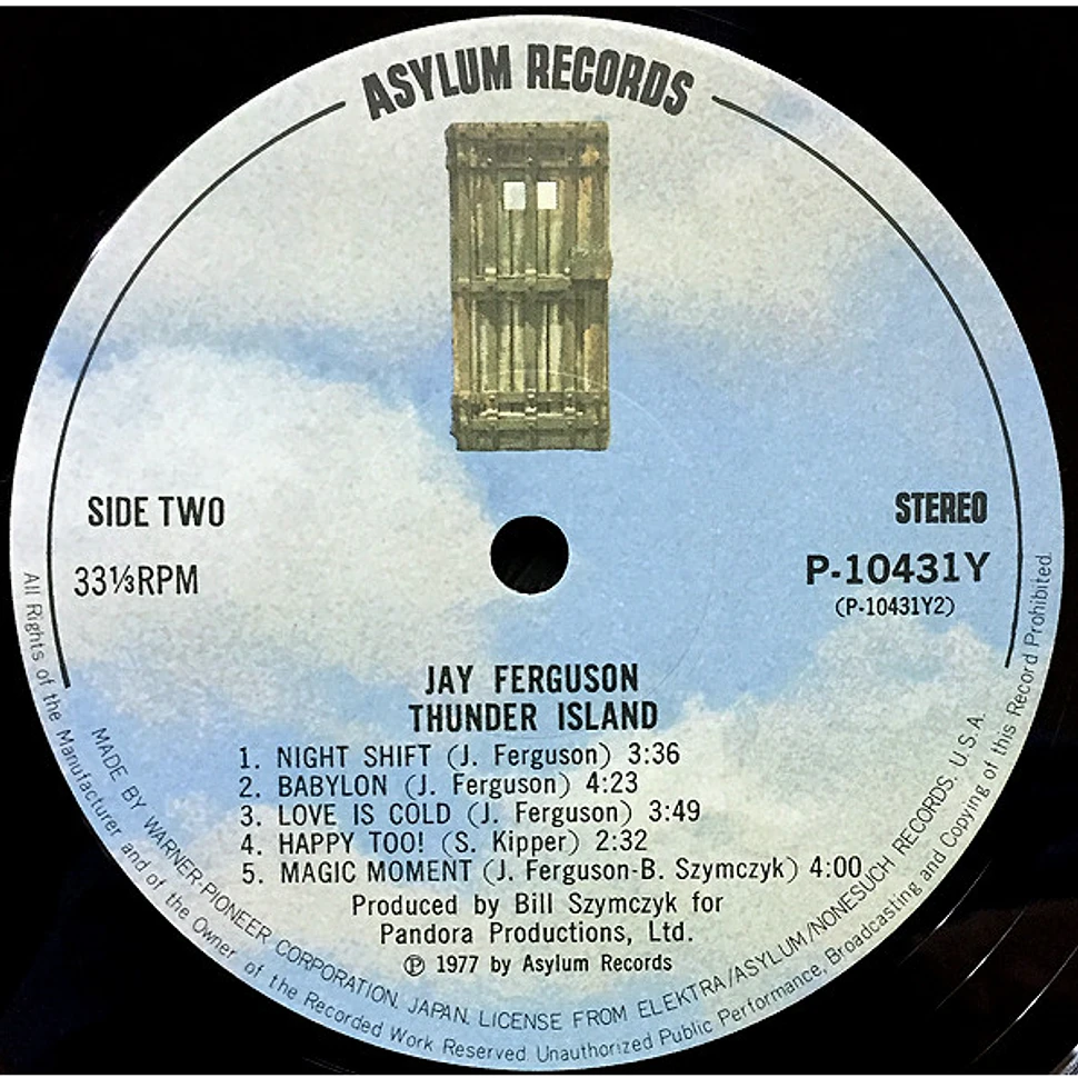 Jay Ferguson - Thunder Island
