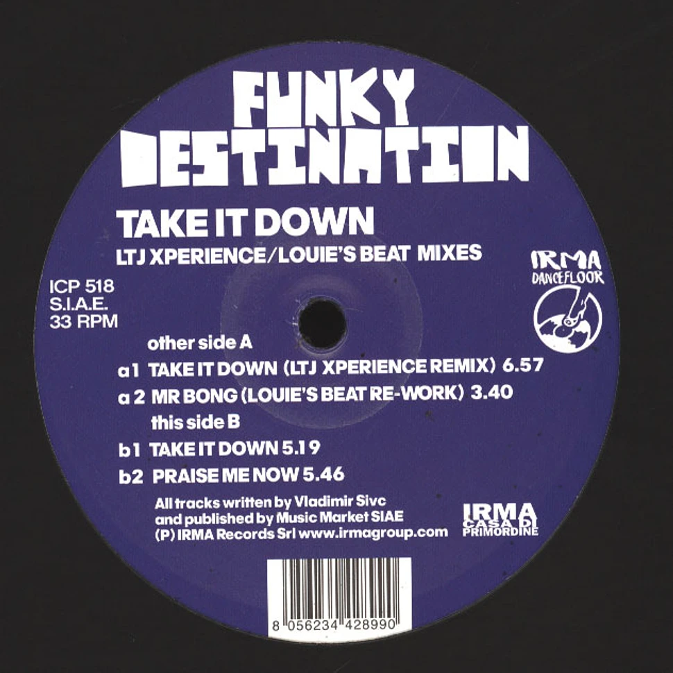 Funky Destination - Take It Down