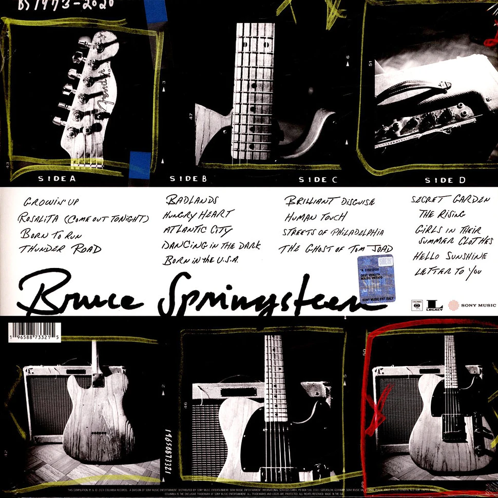 Bruce Springsteen - Best Of Bruce Springsteen Yellow Vinyl Edition