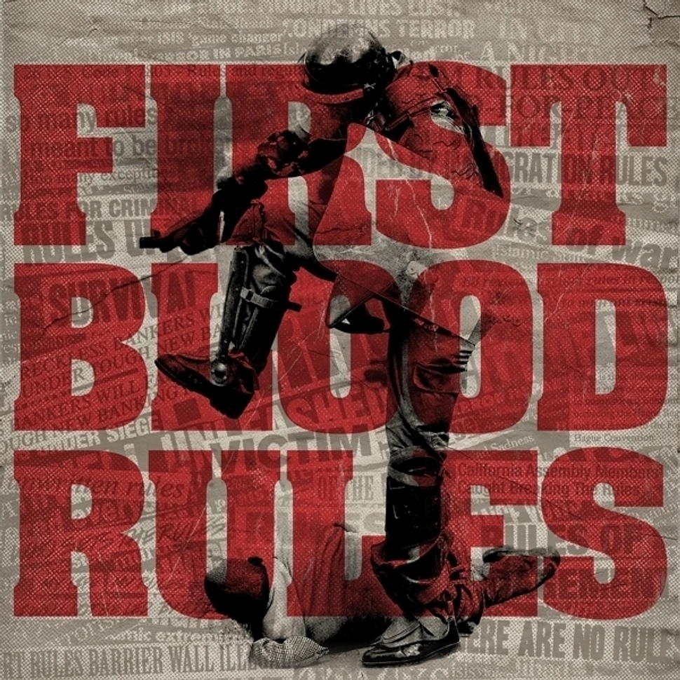 First Blood - Rules Limited Clear Red Vinyl Edition