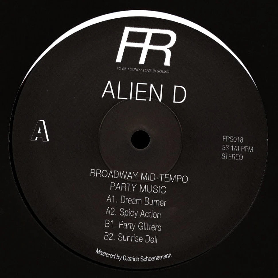Alien D - Broadway Mid-Tempo Party Music