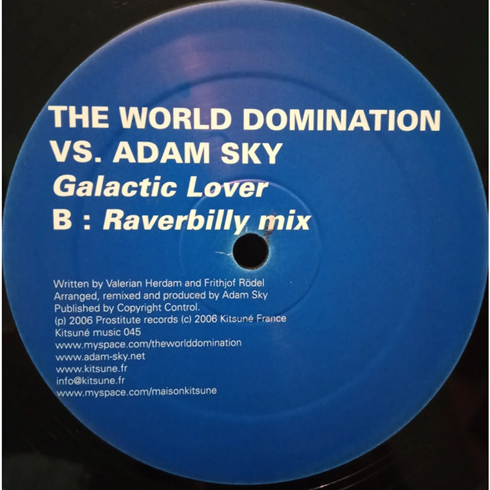 The World Domination Vs. Adam Sky - Galactic Lover