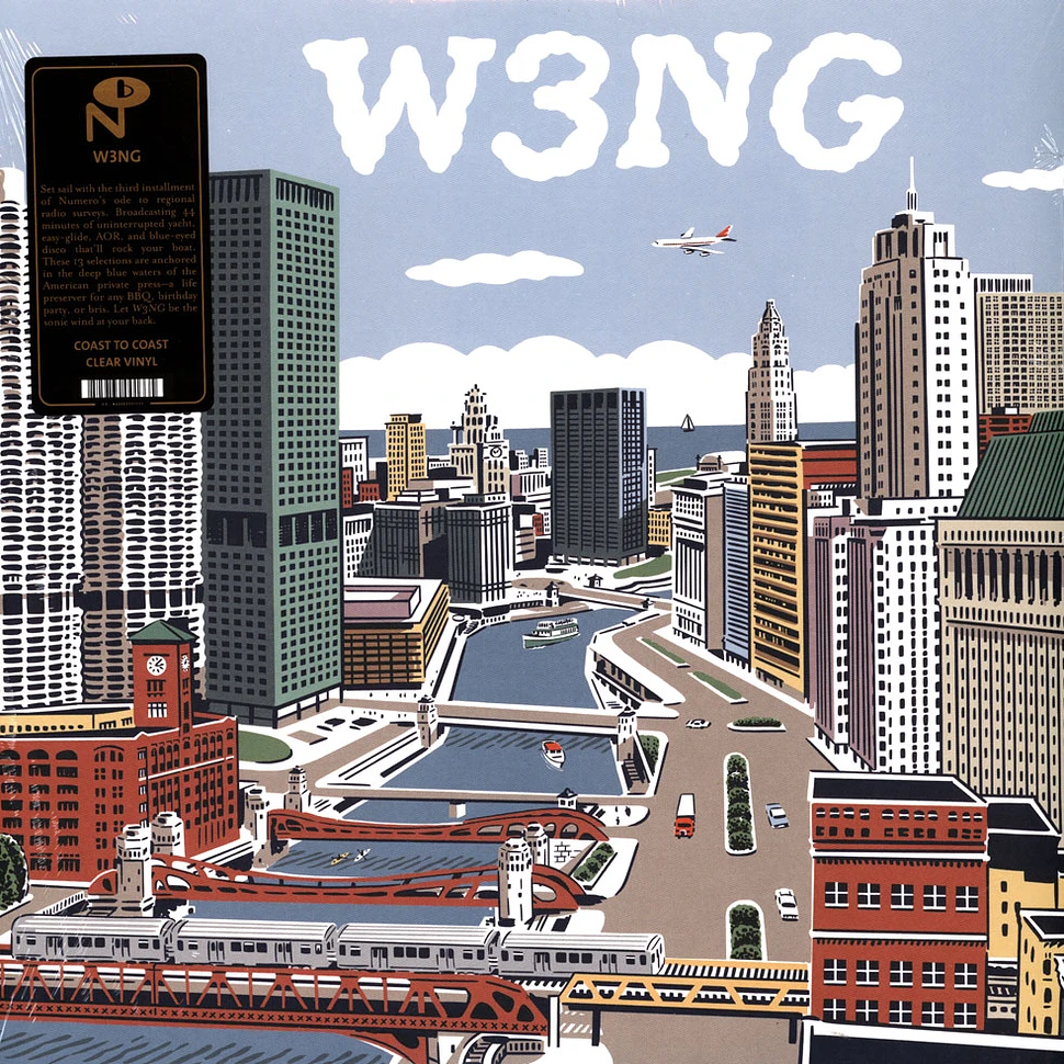 V.A. - W3ng Coast To Coast Clear Vinyl Edition