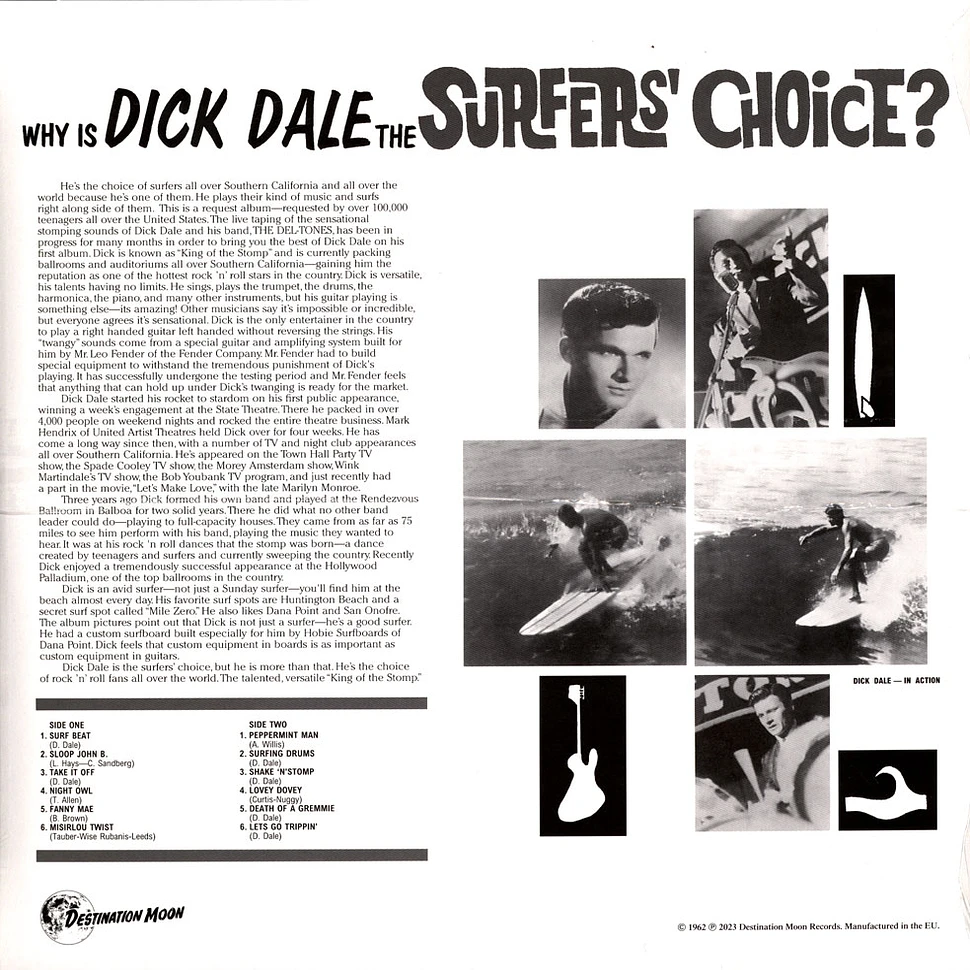 Dick Dale And His Del-Tones - Surfers' Choice Clear Vinyl Edtion