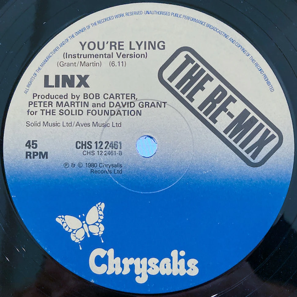 Linx - You're Lying