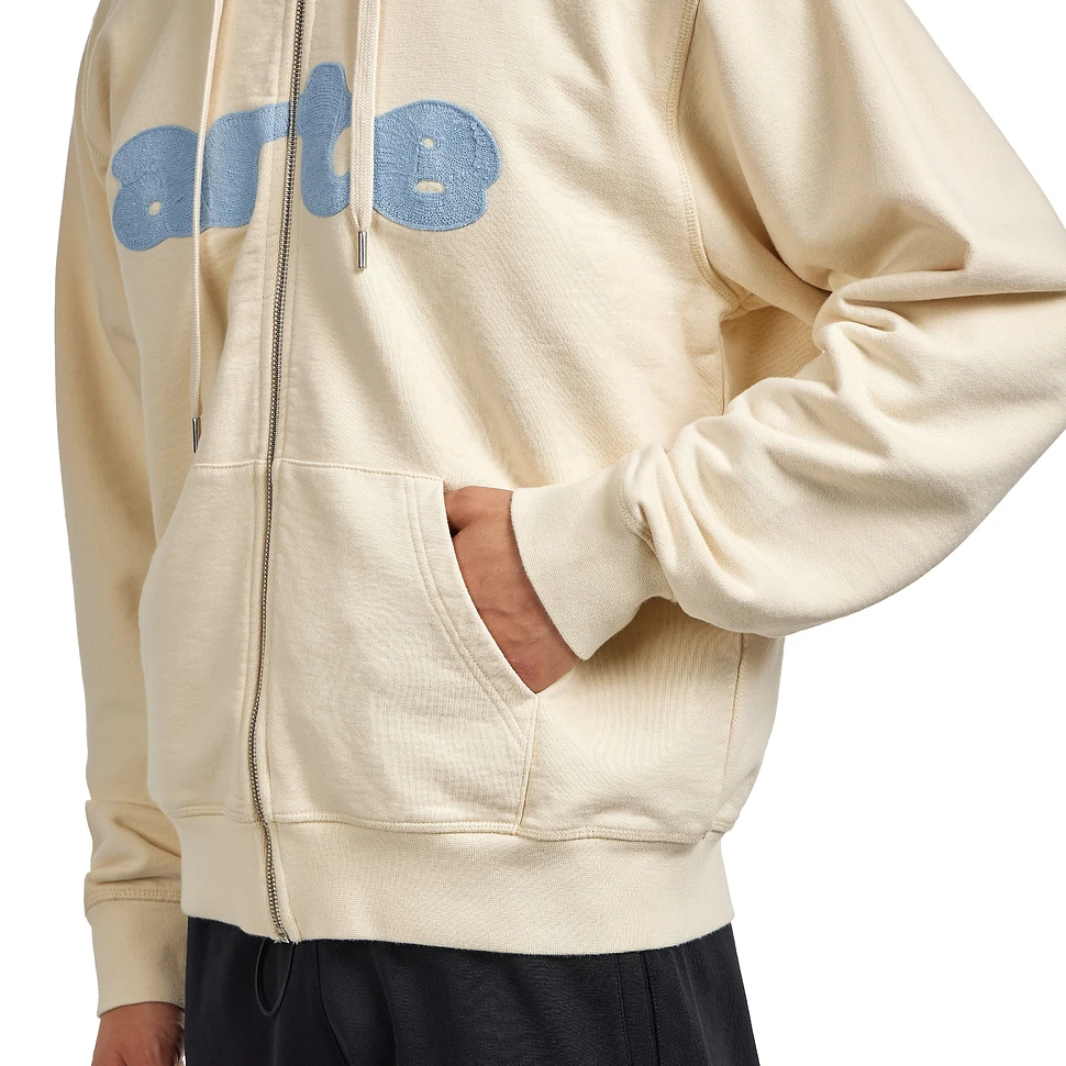 Arte Antwerp - Embroidered Logo Zip Hoodie