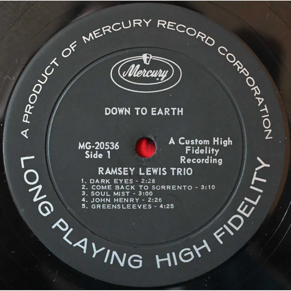 The Ramsey Lewis Trio - Down To Earth (Music From The Soil)