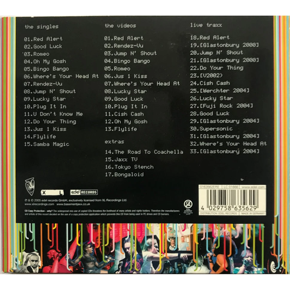 Basement Jaxx - The Singles - CD - 2005 - DE - Original | HHV