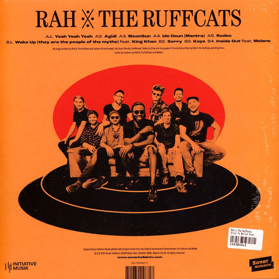 Rah & The Ruffcats - Orile To Berlin Orange Vinyl Edition