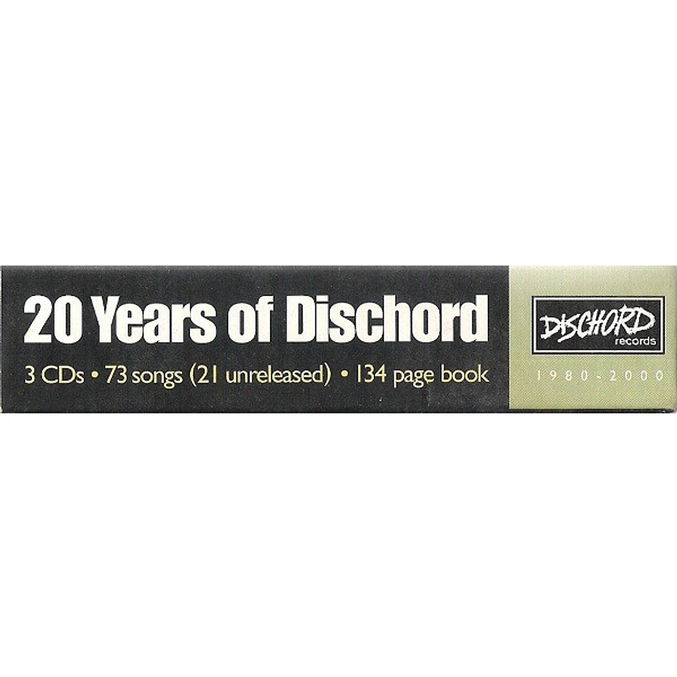 V.A. - 20 Years Of Dischord (1980 - 2000)