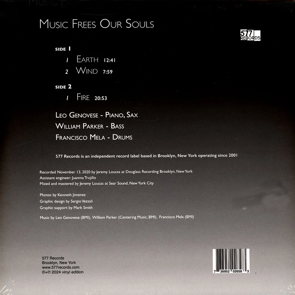 Francisco Mela, Cooper-Moore And William Parker - Music Frees Our Souls Volume 3