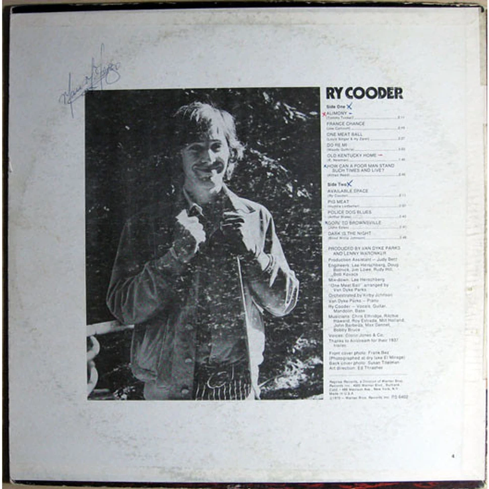 Ry Cooder - Ry Cooder