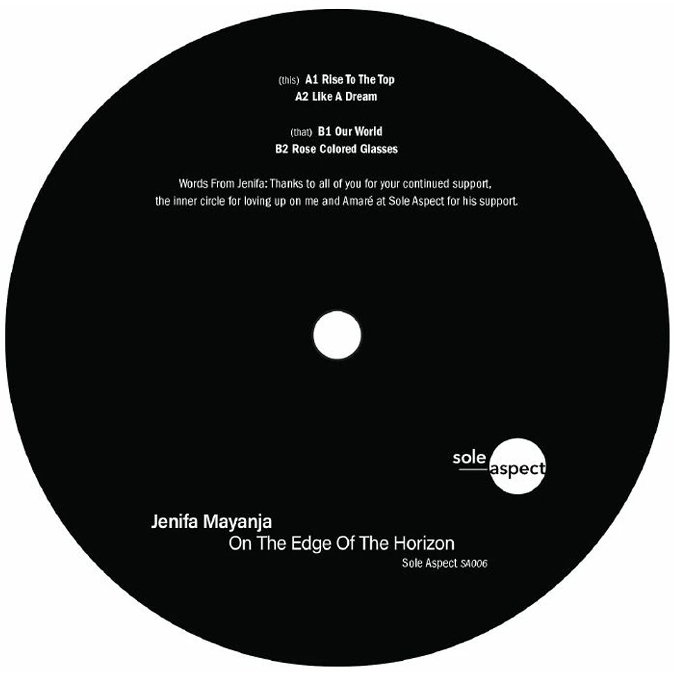 Jenifa Mayanja - On The Edge Of The Horizon EP