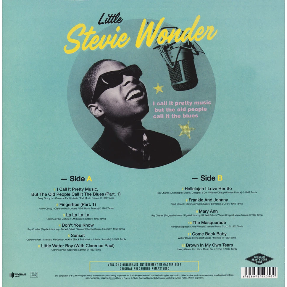 Little Stevie Wonder - I Call It Pretty Music, But The Old People Call It The Blues