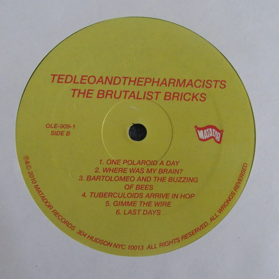 Ted Leo / Pharmacists - The Brutalist Bricks