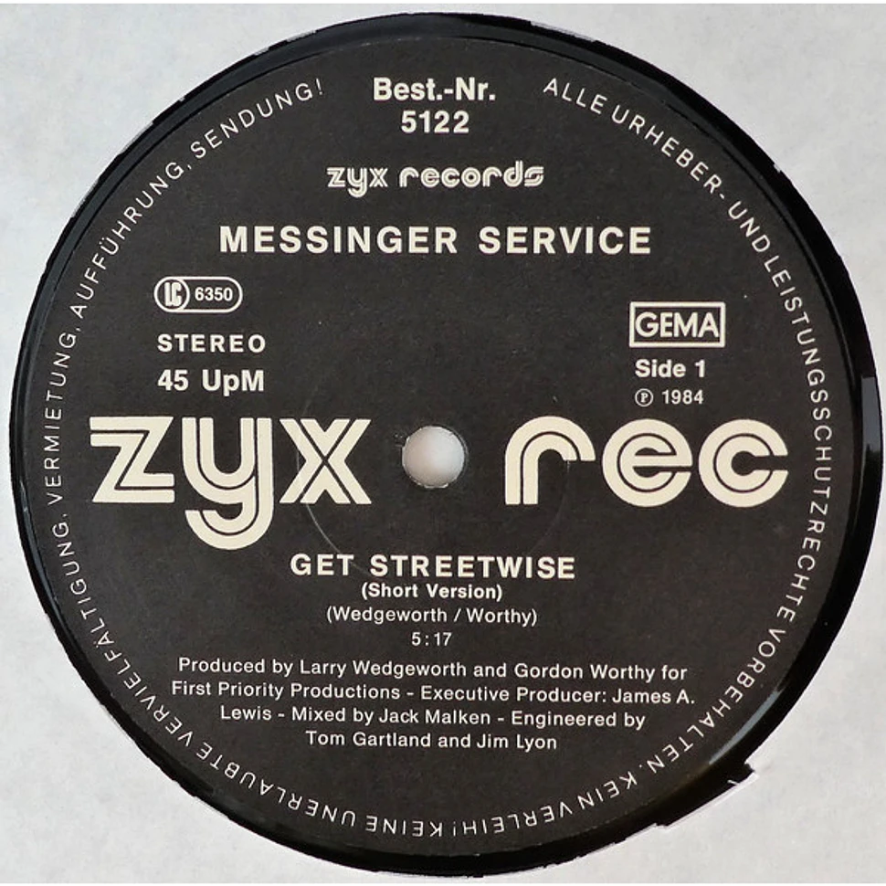 Messinger Service - Get Streetwise