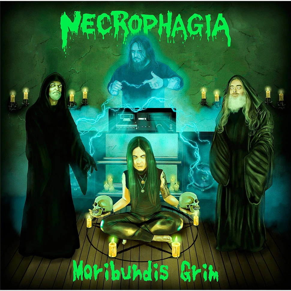 Necrophagia - Moribundis Grim Black Vinyl Edition