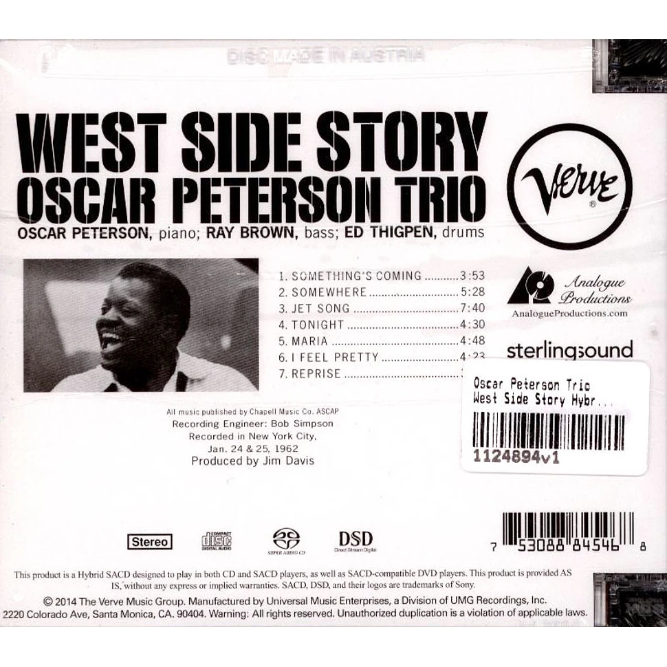 Oscar Peterson Trio - West Side Story Hybrid Stereo Sacd