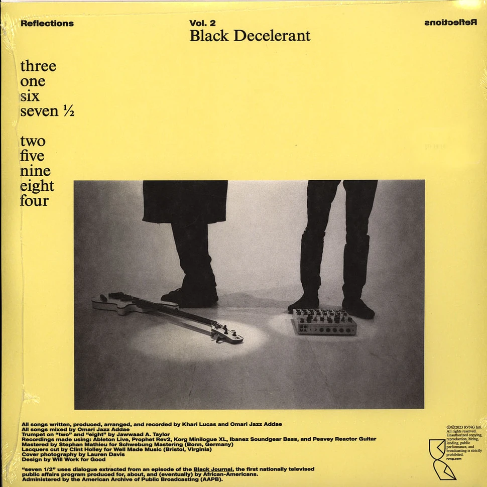 Black Decelerant - Reflections Vol. 2: Black Decelerant