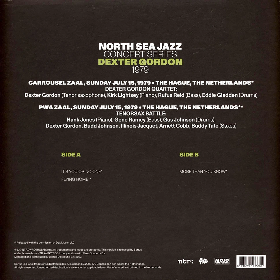 Dexter Gordon - North Sea Jazz Concert Series - 1979