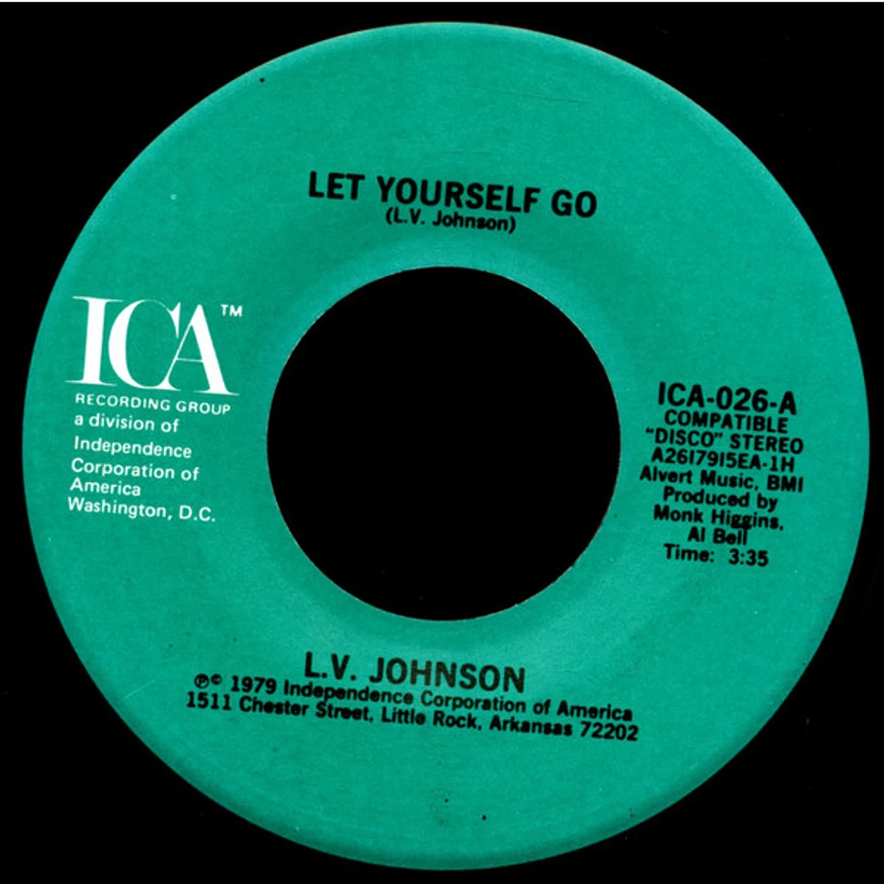 L. V. Johnson - Let Yourself Go / It's Not My Time