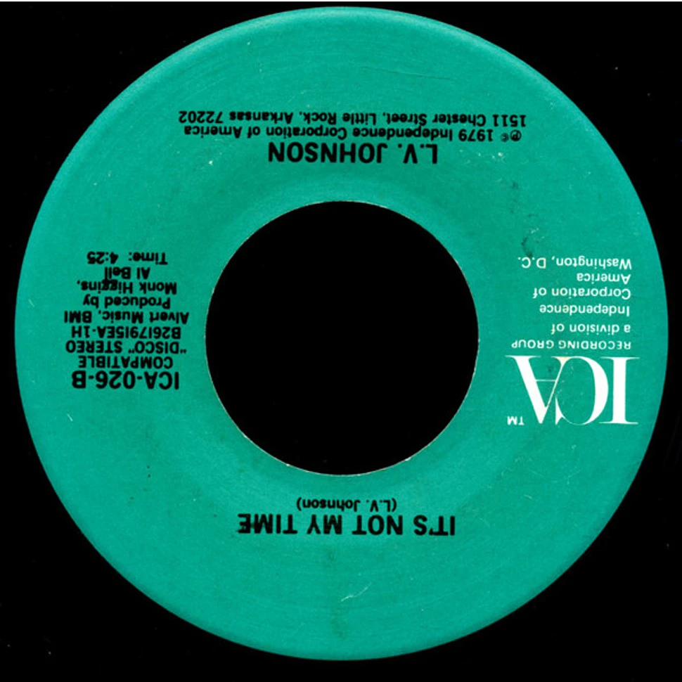 L. V. Johnson - Let Yourself Go / It's Not My Time