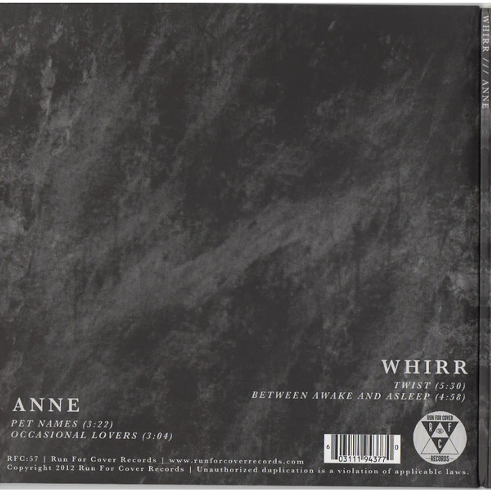 Whirr /// Anne - Whirr /// Anne
