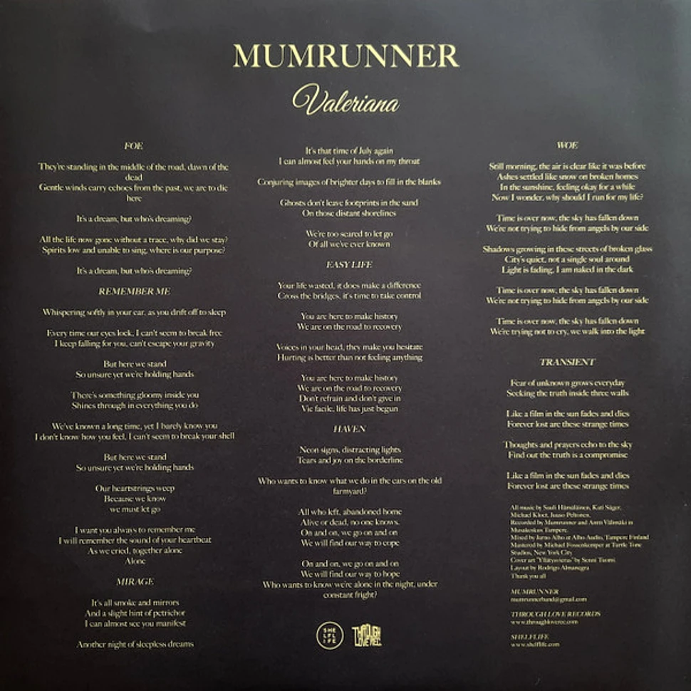 Mumrunner - Valeriana