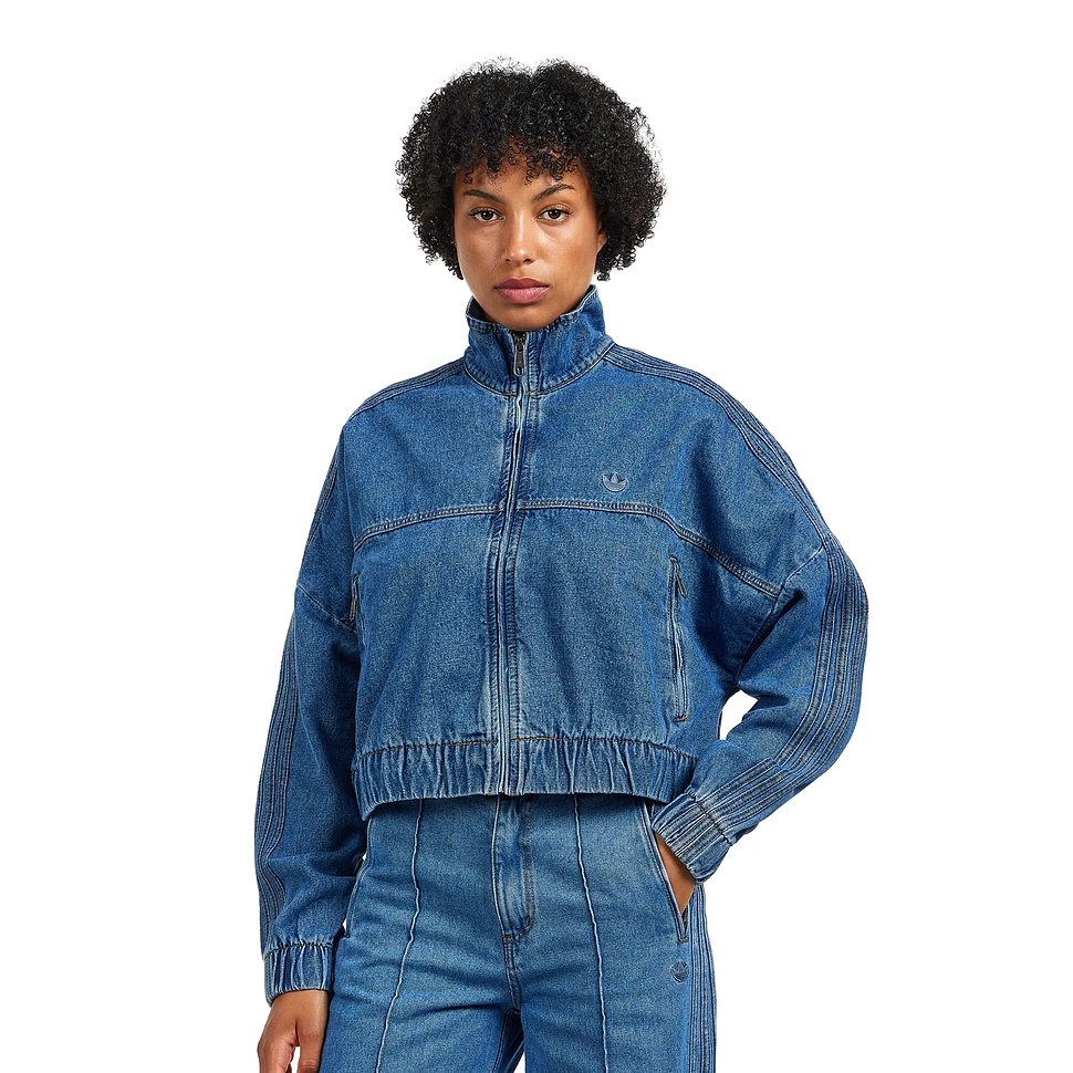 Adidas originals superstar denim track top best sale