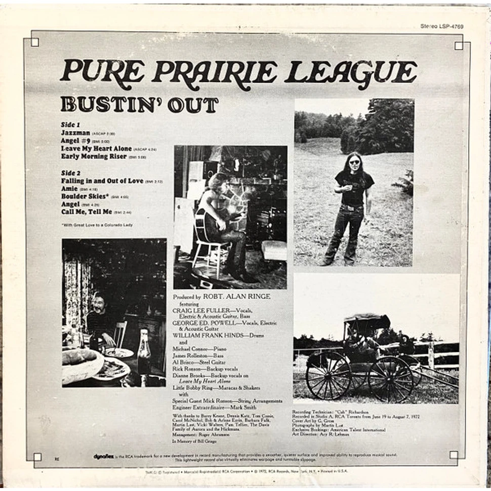 Pure Prairie League - Bustin' Out