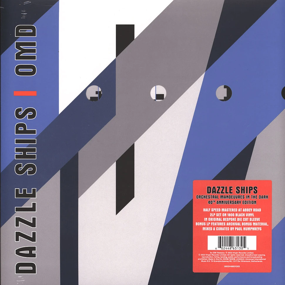 Orchestral Manoeuvres In The Dark - Dazzle Ships Limited Die Cut Sleeve Vinyl Edition