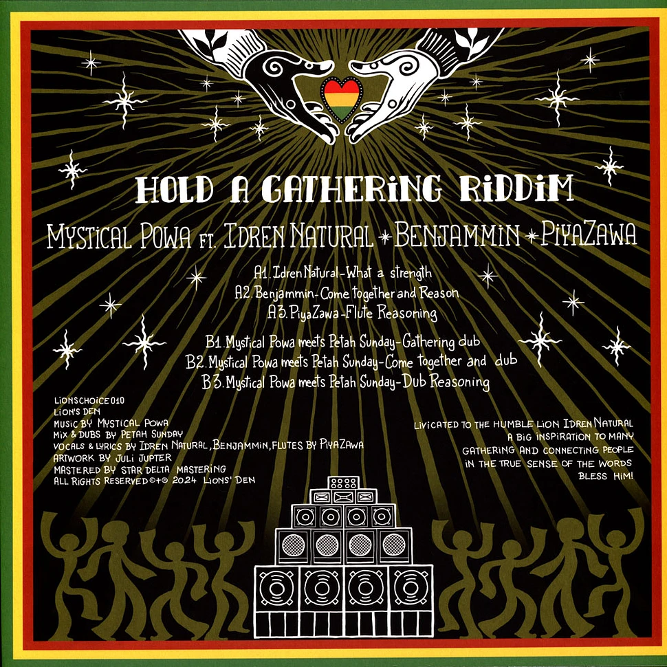 Mystical Powa Ft. Idren Natural / Benjammin / Piyazawa - Hold A Gathering Riddim