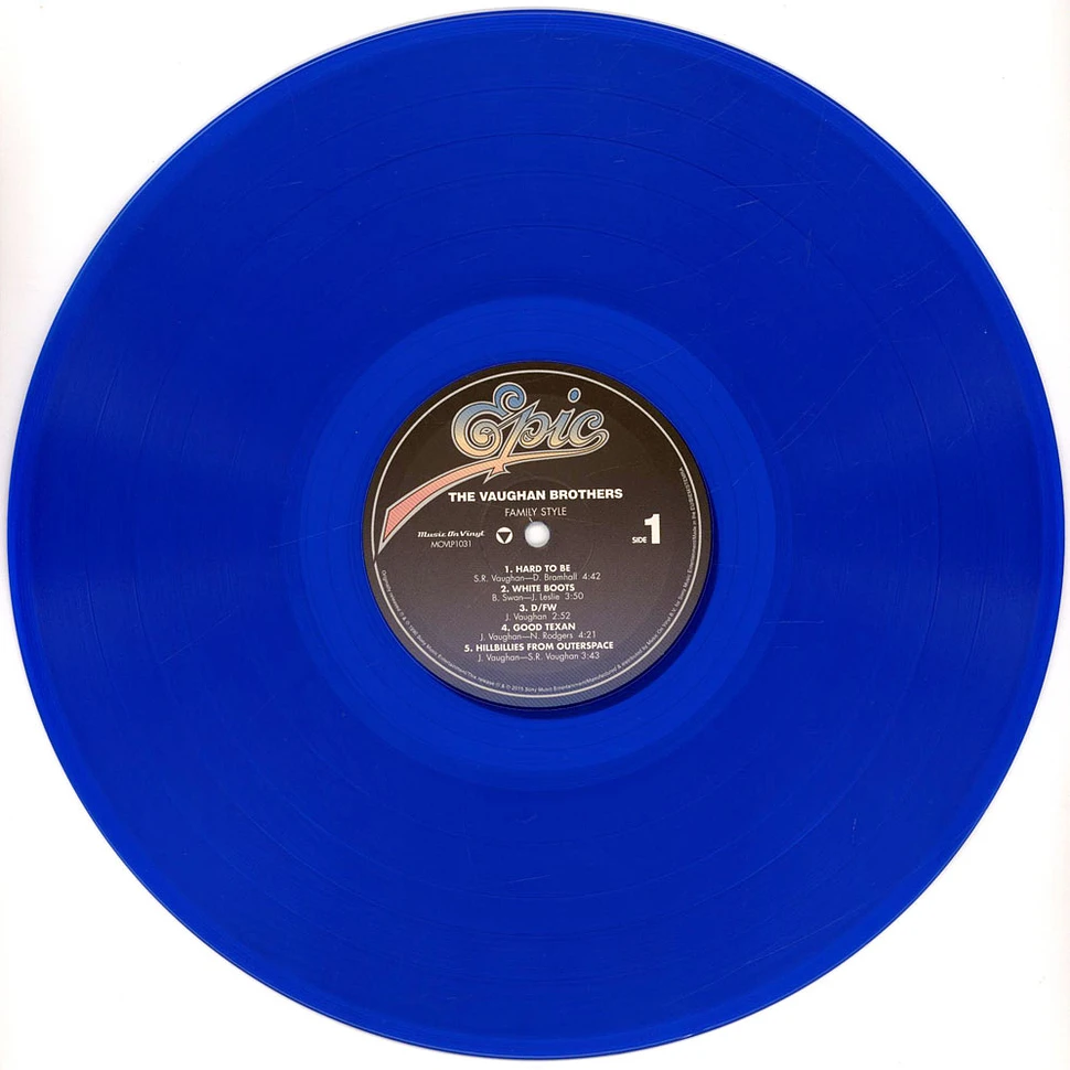 Vaughan Brothers - Family Style Translucent Blue Vinyl Edition