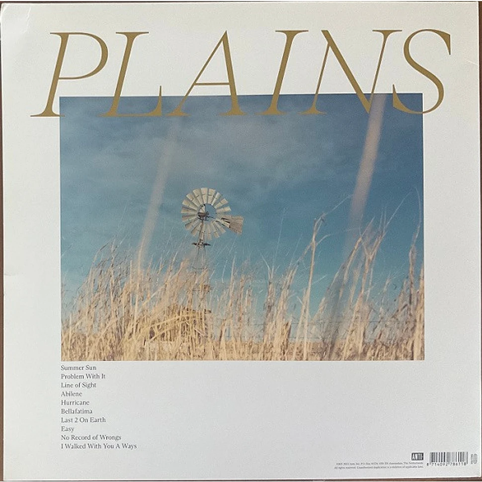 Plains - I Walked With You A Ways