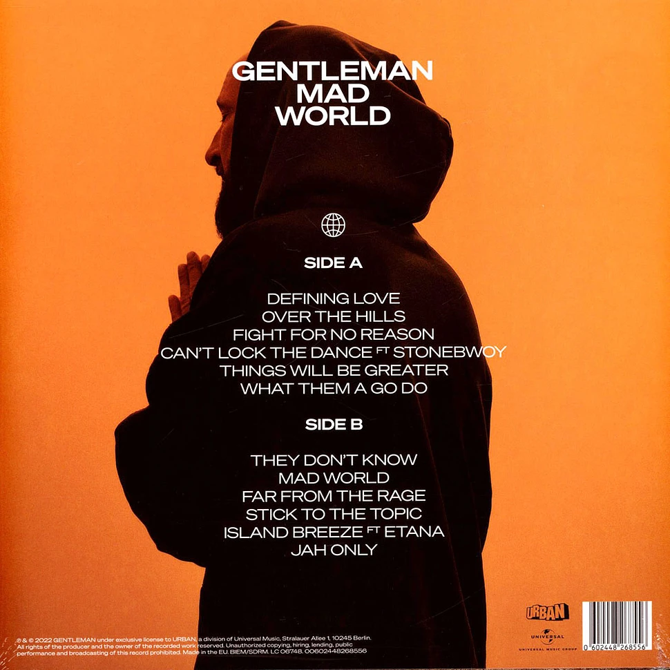 Gentleman - Mad World Limited Milky Vinyl Edition