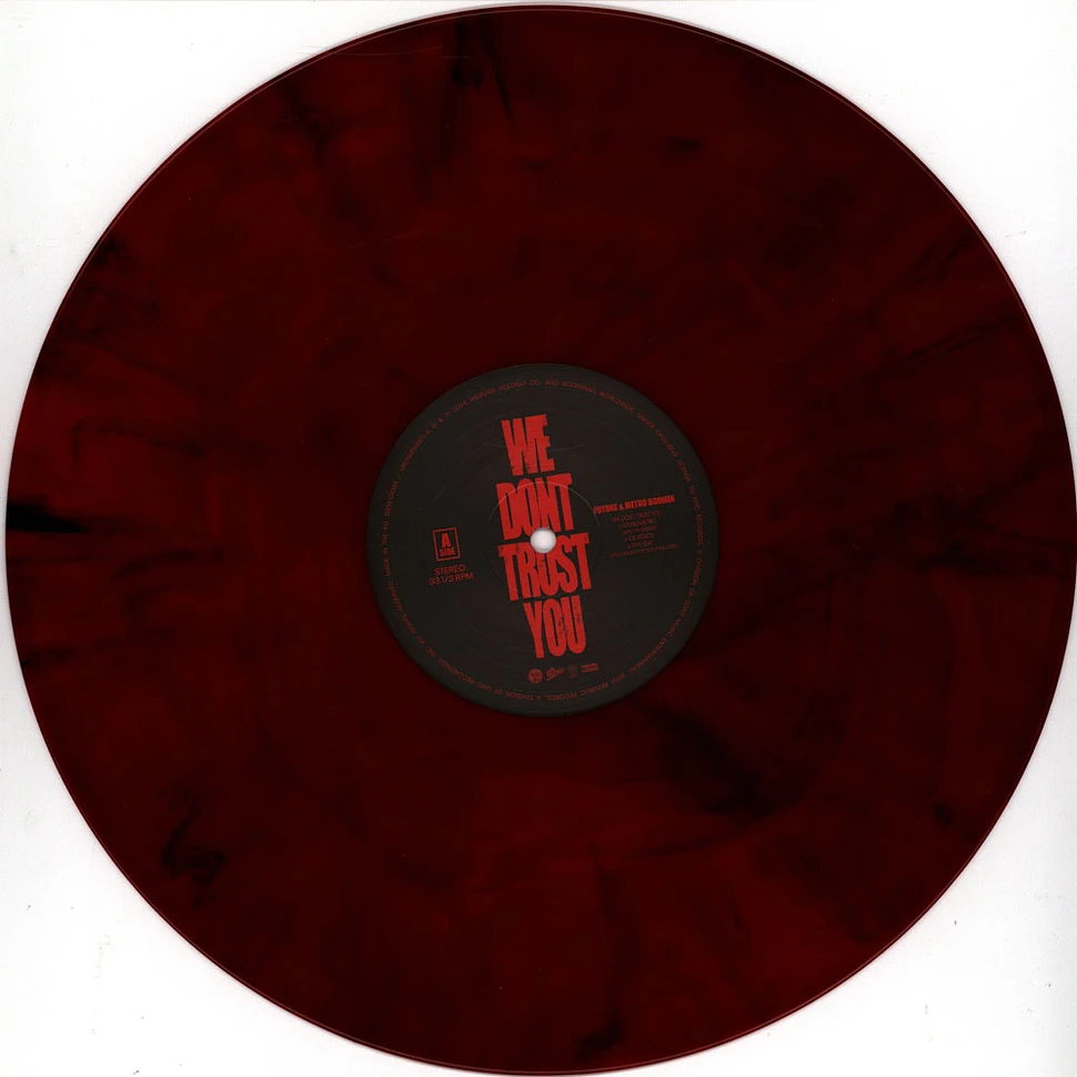 Future & Metro Boomin - We Don't Trust You Alternate Cover Red Smoke Vinyl Edition