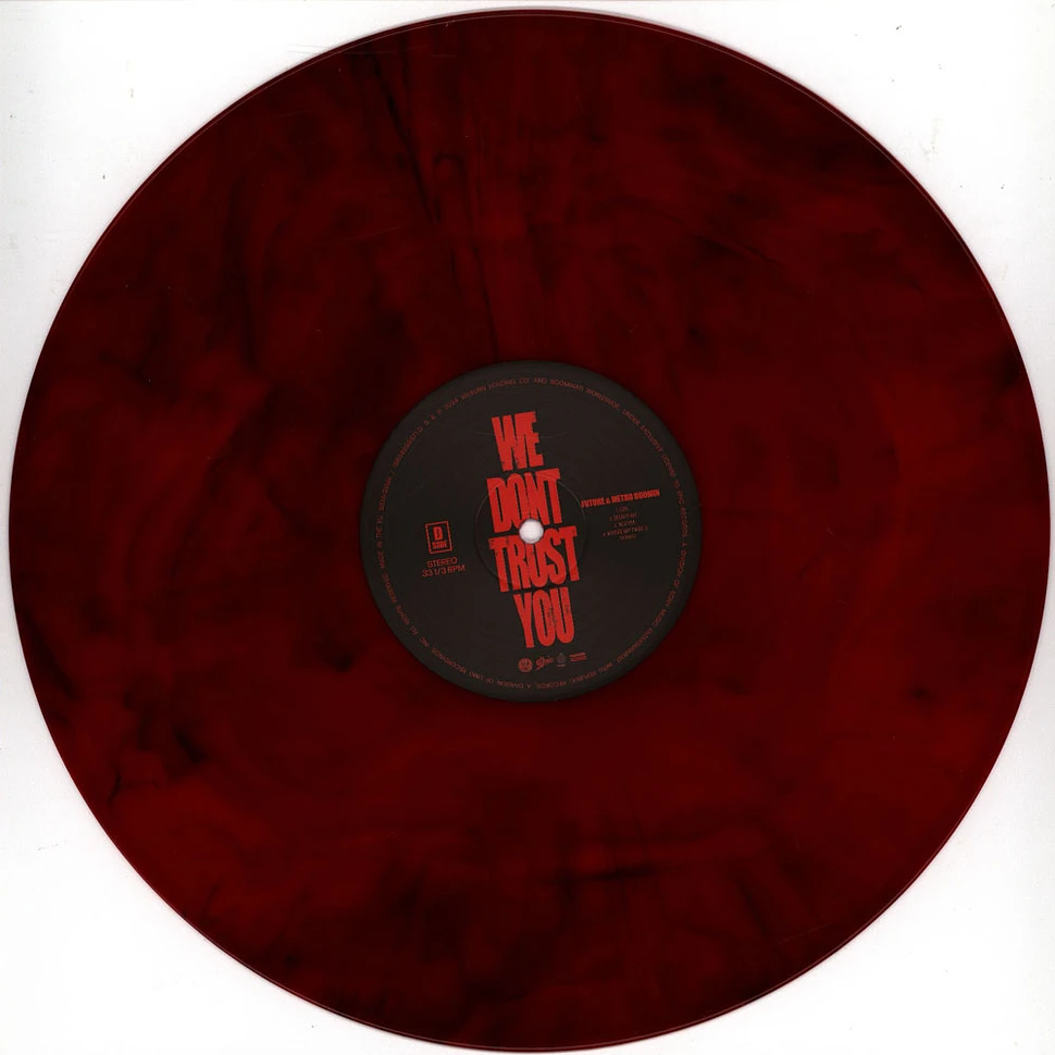 Future & Metro Boomin - We Don't Trust You Alternate Cover Red Smoke Vinyl Edition