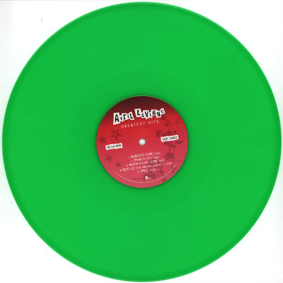 Avril Lavigne - Greatest Hits Neon Green Vinyl Edition