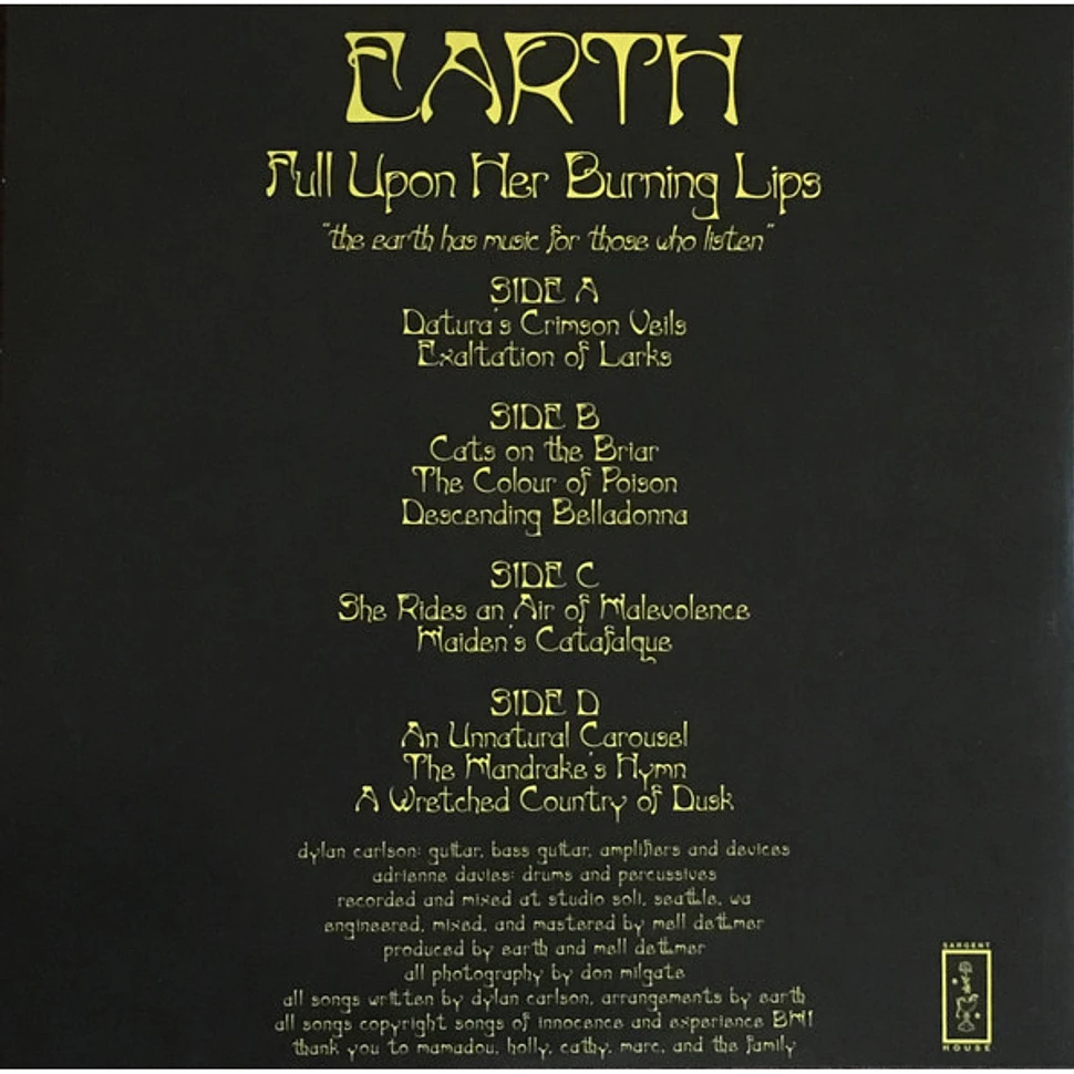 Earth - Full Upon Her Burning Lips